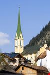 ischgl kirchturm in ischgl