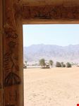 nuweiba eingerahmte wueste von nuweiba