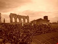 Arena di Verona dall'interno