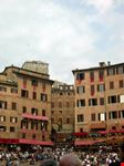 Piazza del Campo. In attesa del Palio