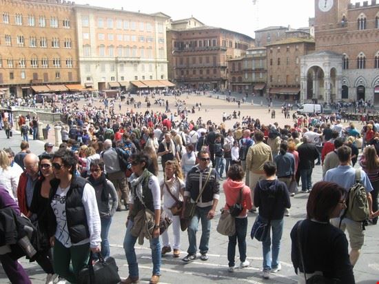 Piazza del Campo Siena  