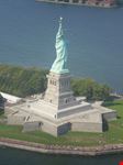 Statua della Libertà dall'elicottero