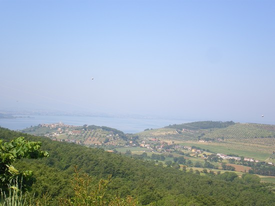 Vista da Montesperello di Magione