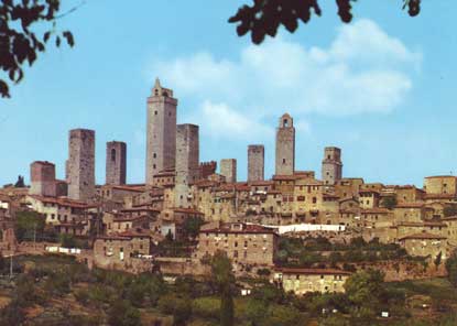 Vista del centro abitato