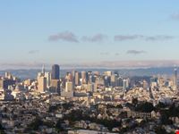 Veduta di San Francisco da Twin Peaks