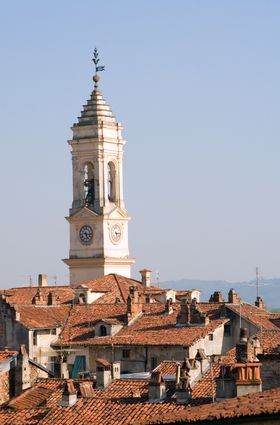 Ivrea vista dall'alto