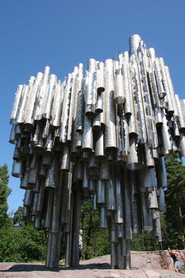 Monumento dedicato a Sibelius