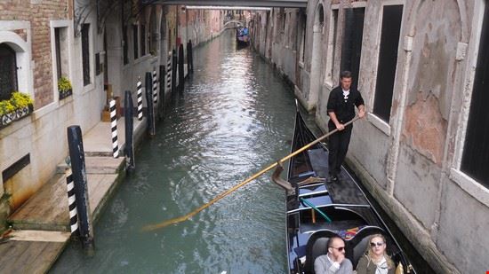 Laguna di Venezia uno dei tanti canali di Venezia  