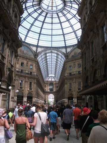Galleria Vittorio Emanuele II - Interno