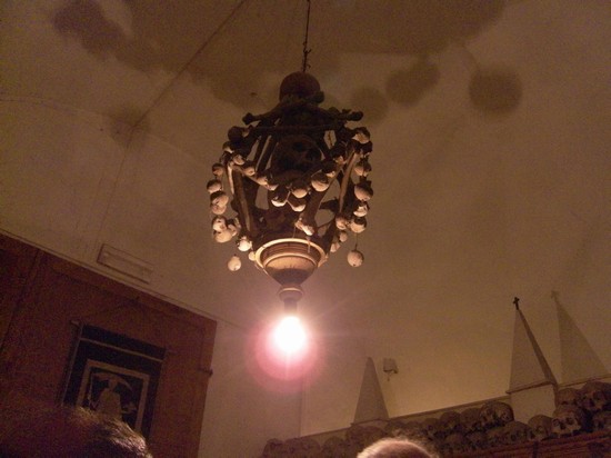 lampadario , particolare
