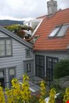 Bergen, vista dall'appartamento