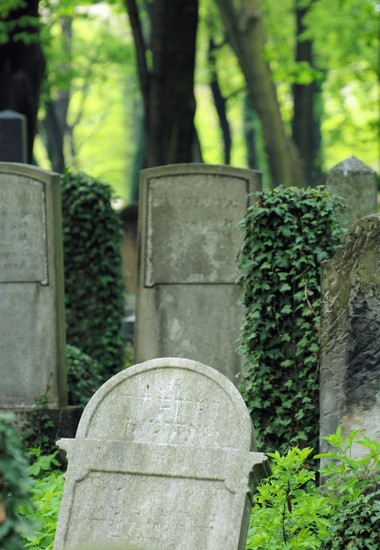 Il cimitero ebraico a Cracovia
