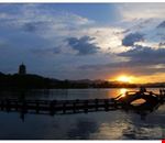 hangzhou westsee sonnenuntergang hangzhou westsee sonnenuntergang