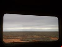 sull'Indian Pacific..veduta dai finestrini panoramici