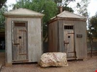 toilette nell'outback