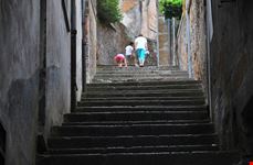 Una delle vie del centro