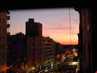 Via La Spezia al tramonto
