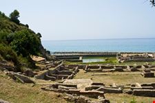 I resti della Villa di Tiberio