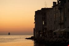 rovinj sonnenuntergang in istrien