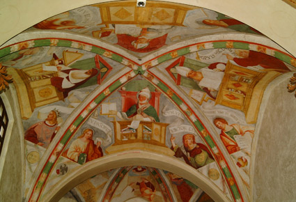 Affresco Volta Chiesetta di Villanova