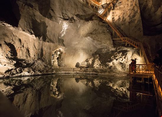 Miniera di sale di Wieliczka La cattedrale di sale stock.adobe.com - solo uso editoriale 