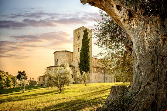 Abbey of St. Antimo Pienza stock.adobe.com 