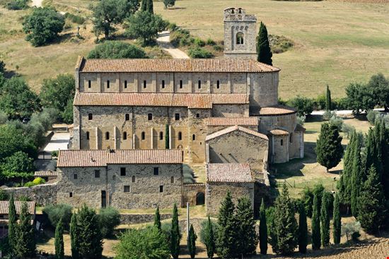 Abbey of St. Antimo Pienza stock.adobe.com 