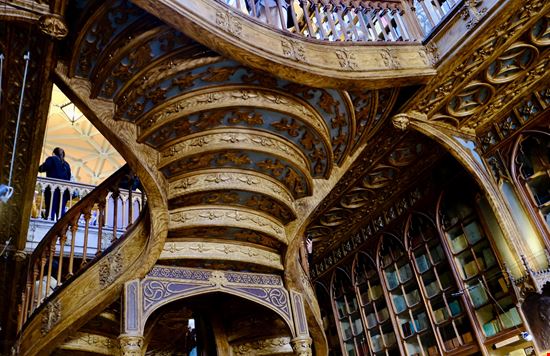 Porto Livraria Lello & Irmão stock.adobe.com 