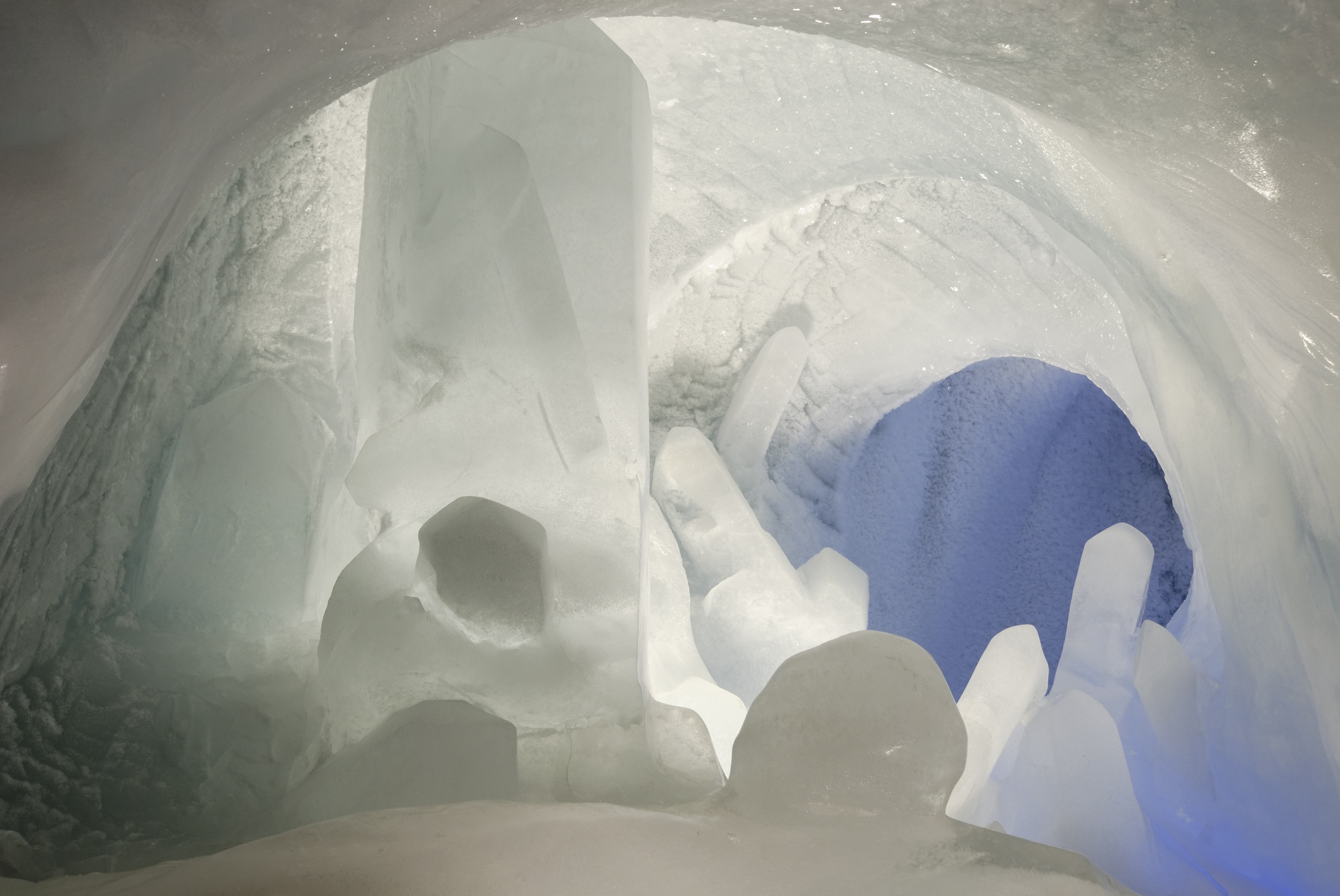 La Metro Alpin e il Padiglione del ghiaccio
