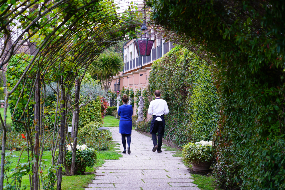 I giardini dell'Hotel Cipriani