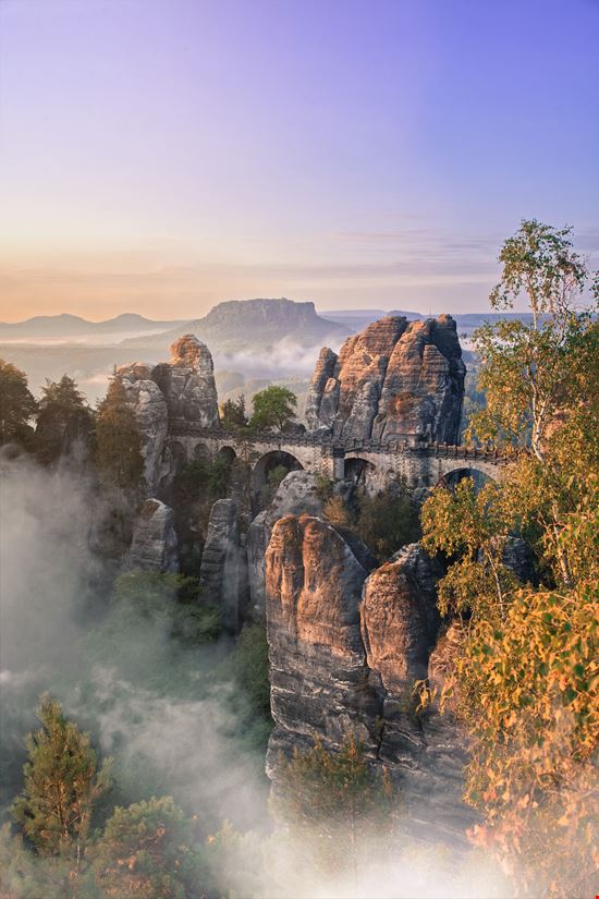 Ponte di Bastei Il ponte da favola nel cuore della Sassonia  