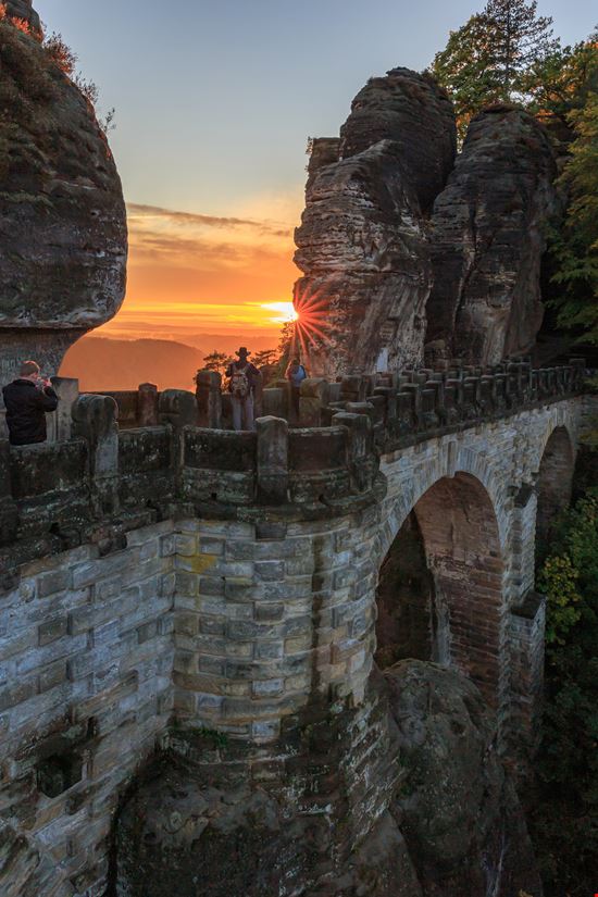 Ponte di Bastei Il ponte da favola nel cuore della Sassonia  