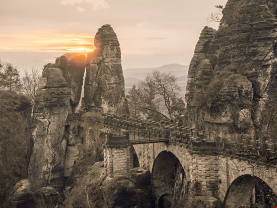 Ponte di Bastei Il ponte da favola nel cuore della Sassonia  