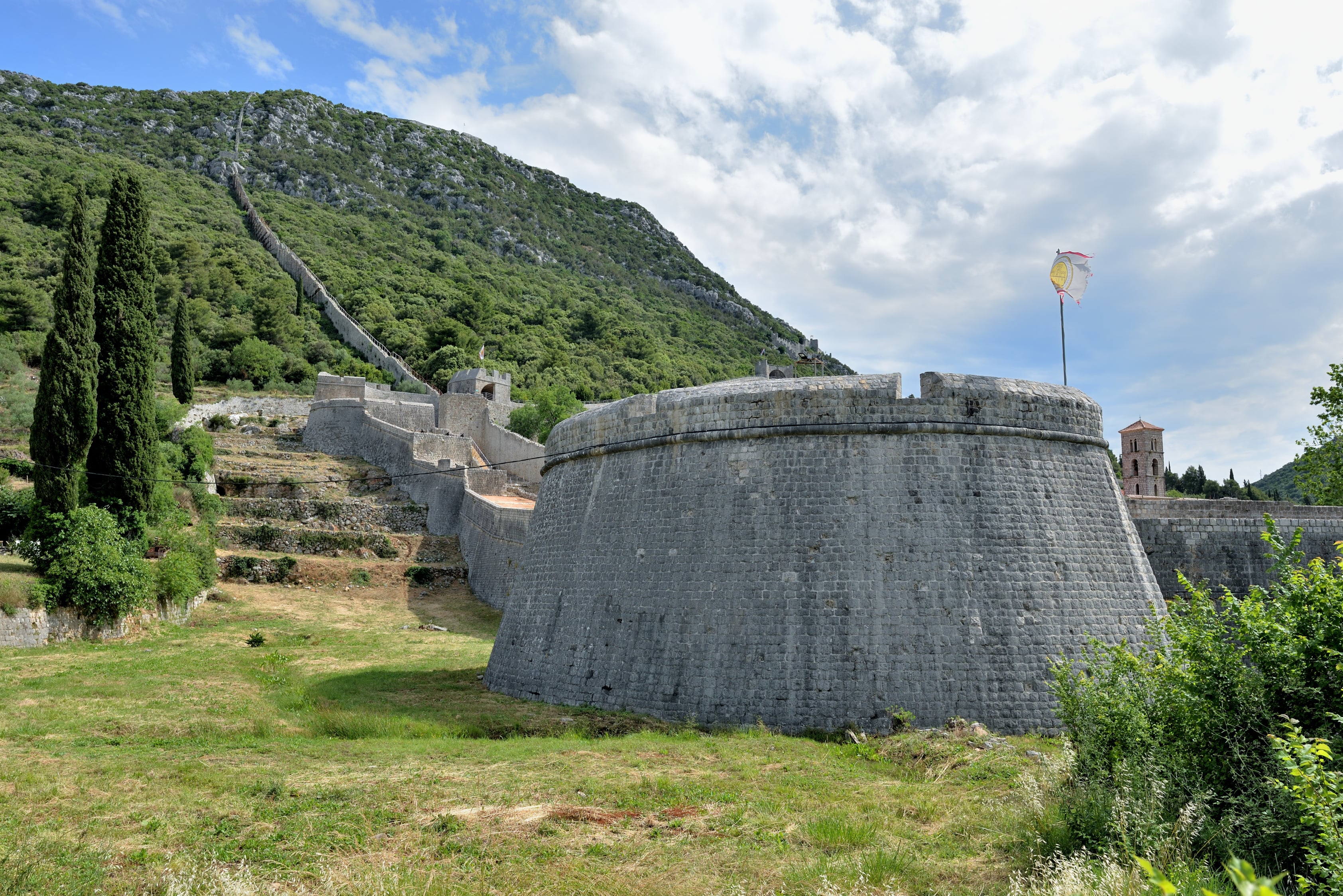 Le mura di Ston