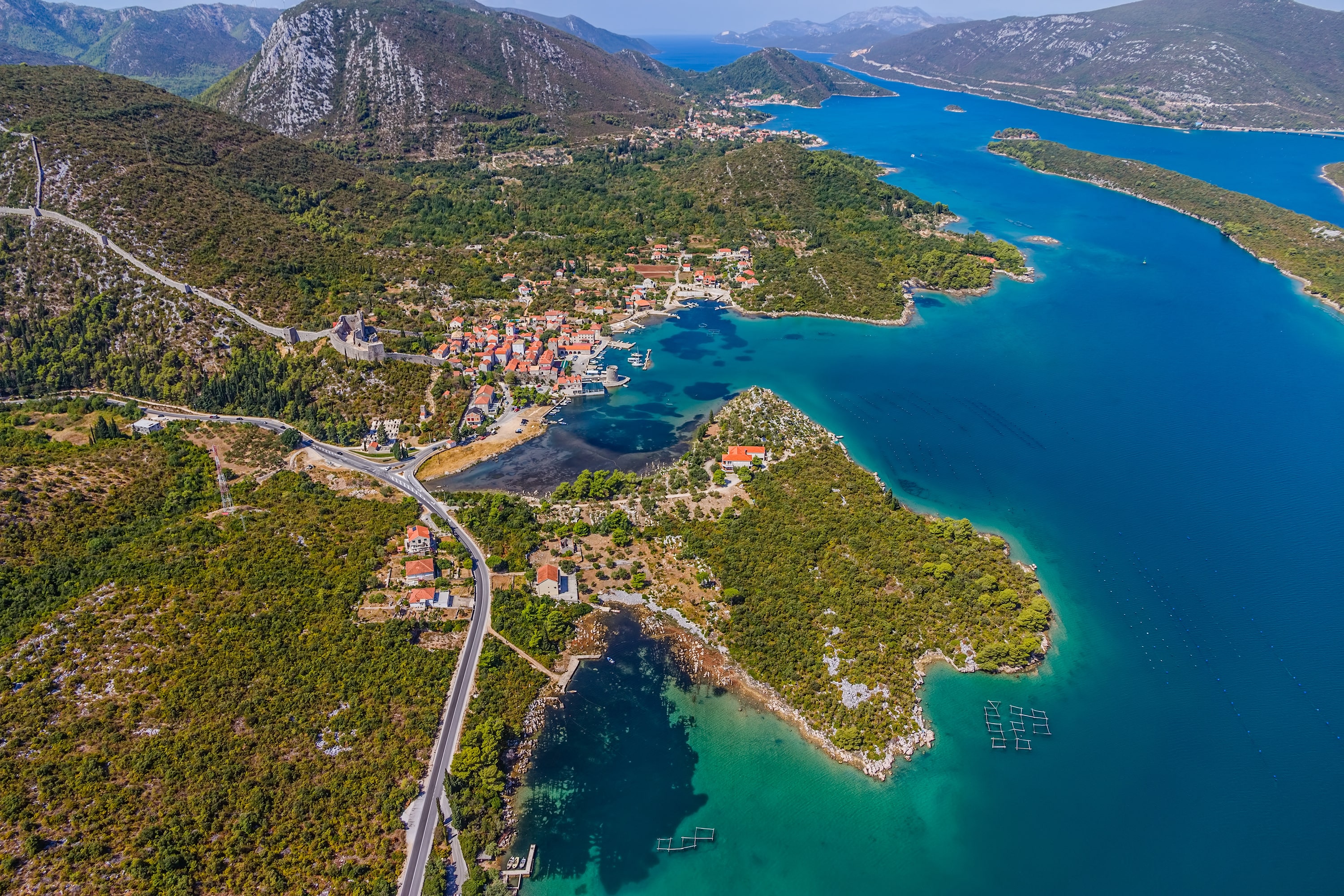 Le mura di Ston