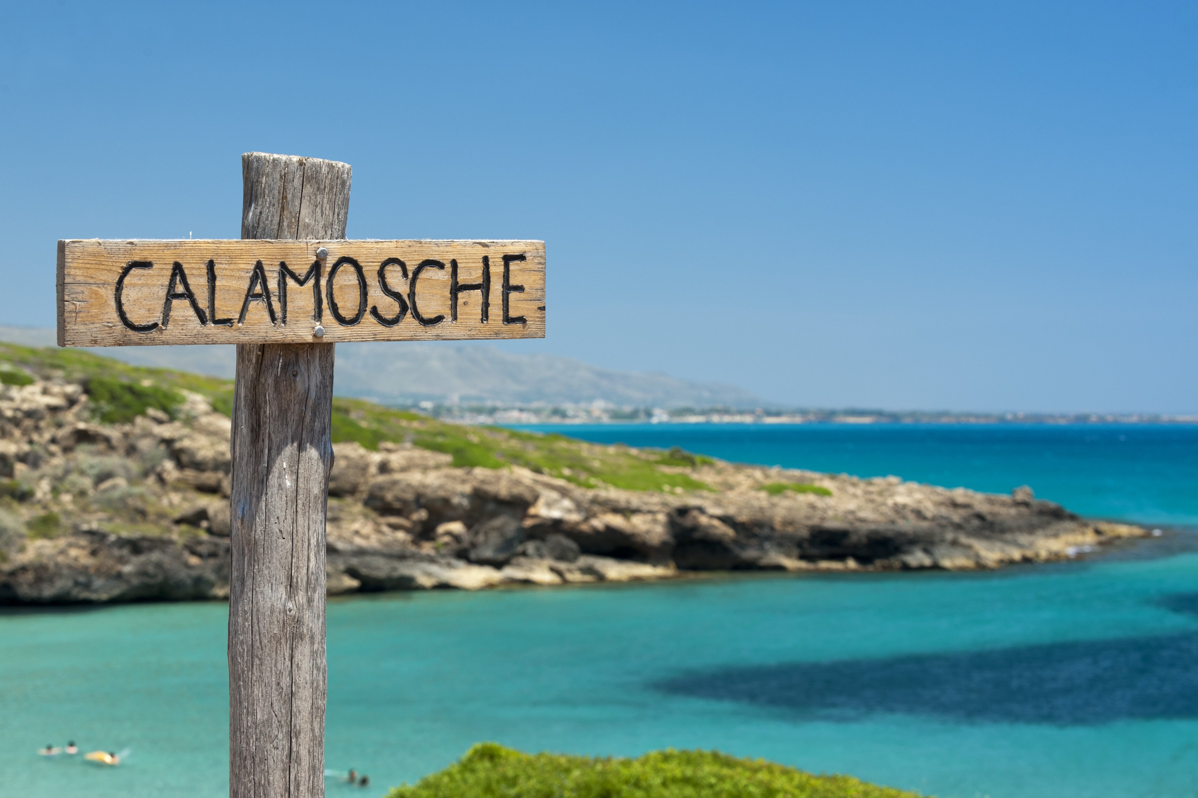 La spiaggia di Calamosche