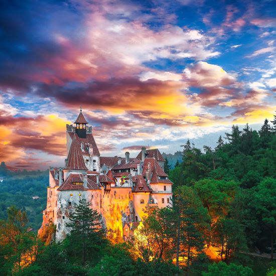 Castello di Bran Castello di Bran Vadym Lavra - Shutterstock.com 