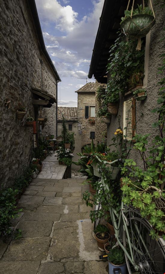 Chiusdino Il borgo di Chiusdino stock.adobe.com 