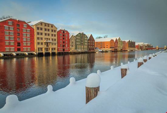 Trondheim in inverno Trondheim Shutterstock.com 