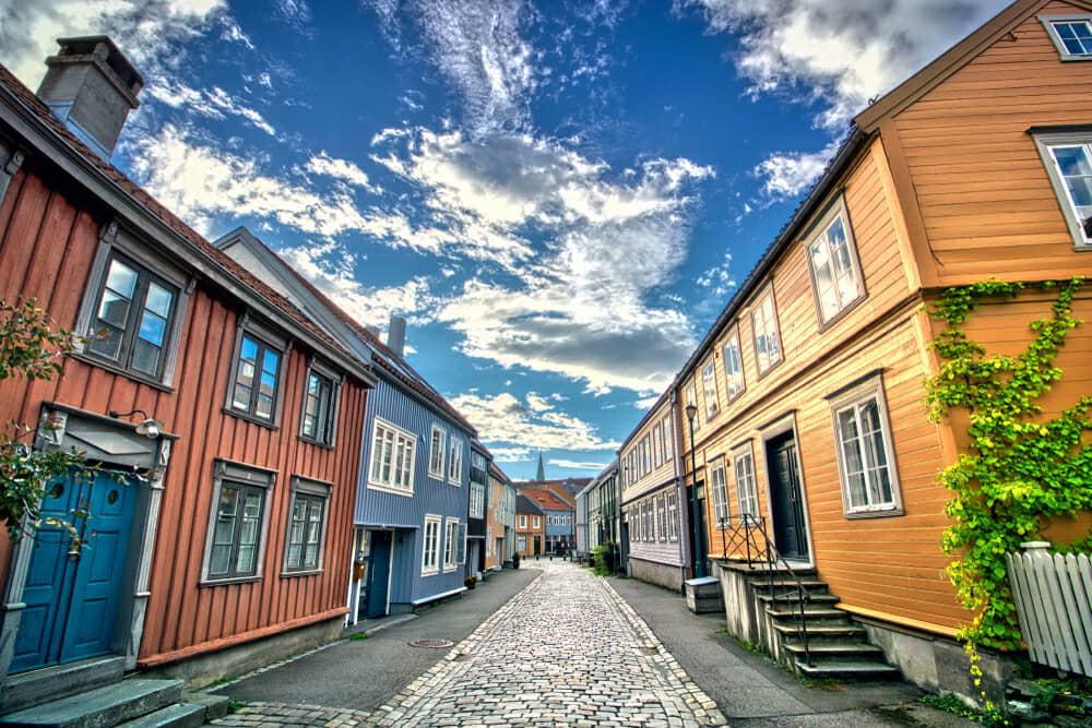 Centro storico di Trondheim