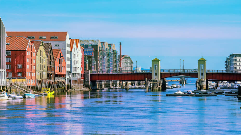 Trondheim fiume