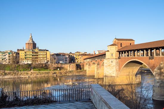 Pavia Ponte Coperto stock.adobe.com - solo uso editoriale 