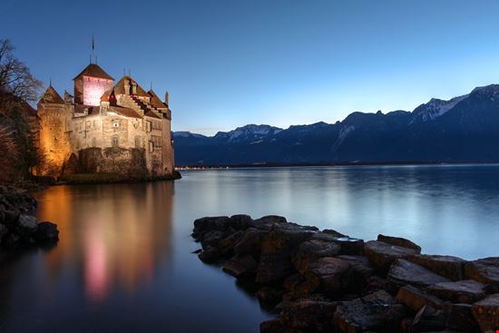 Montreux Castello Chillon stock.adobe.com - solo uso editoriale 