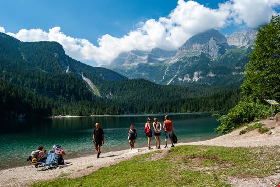 Lago di Tovel Lo specchio d'acqua tra le Dolomiti Laura Bartoli / Shutterstock.com 