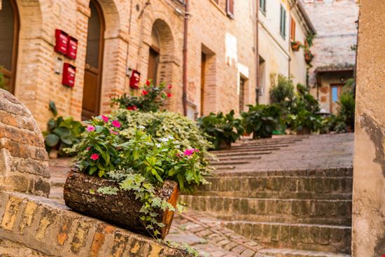 Recanati, vicoli del borgo