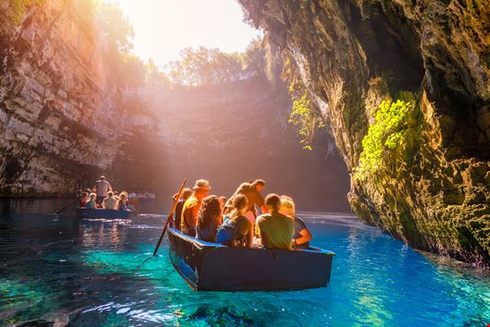 Cefalonia grotta Melissani grotta Melissani 