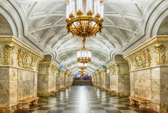 Metropolitana di Mosca Metropolitana di Mosca Marco Rubino / Shutterstock.com 