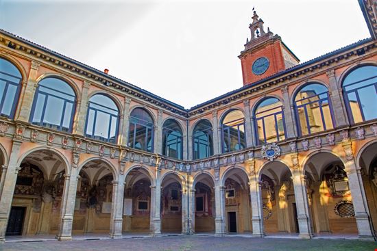 Bologna Palazzo dell'Archiginnasio Renata Sedmakova - Shutterstock.com 