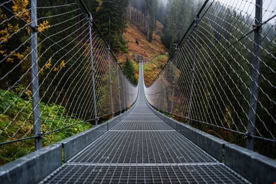 Ponte nel Cielo Il Ponte tibetano della Val Tartano AlexandraKa - Shutterstock.com 