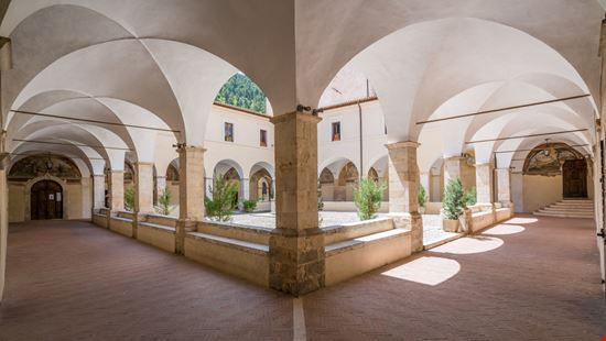 Chiostro di San Francesco Tesori di Tagliacozzo Stefano_Valeri / Shutterstock.com 
